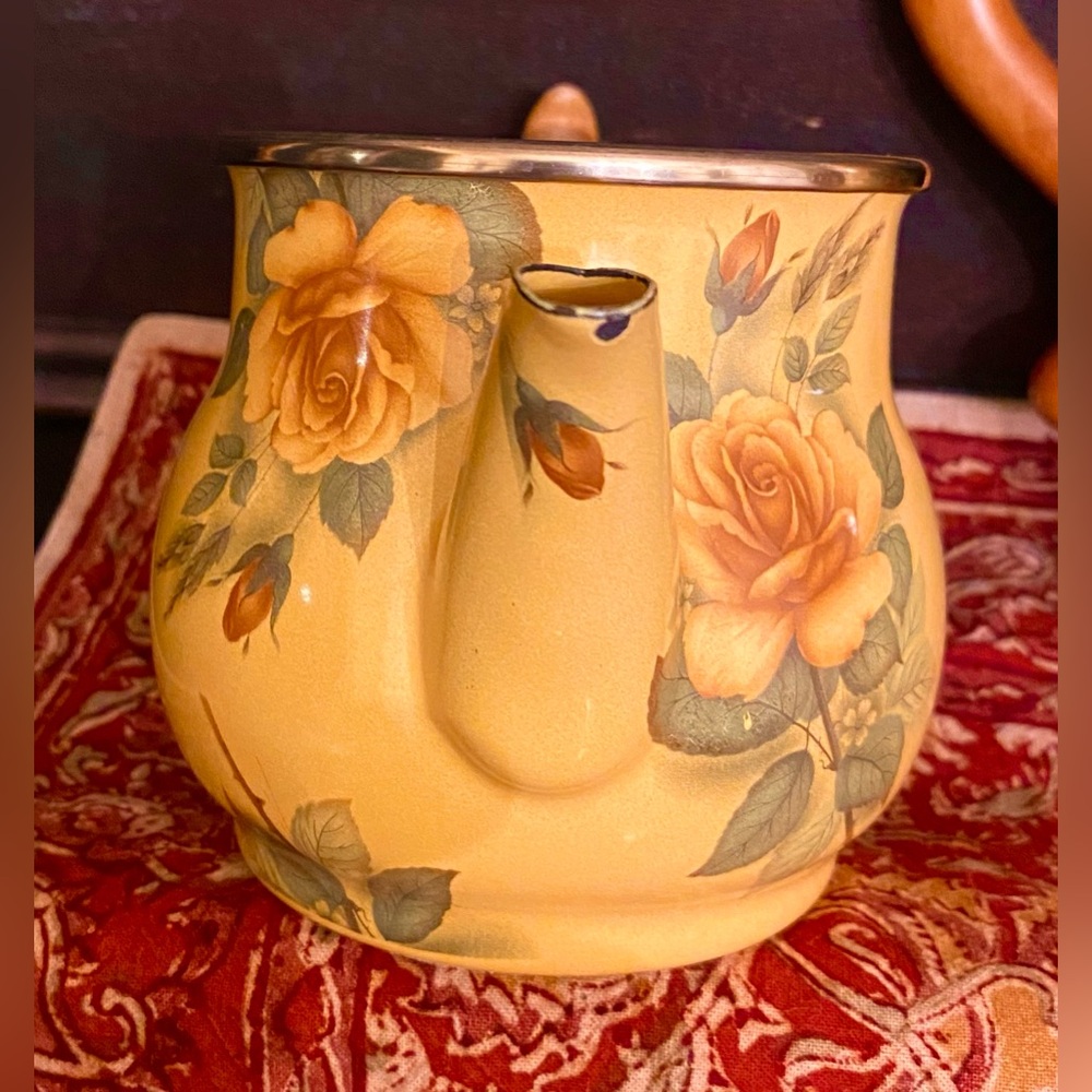 Mackenzie Childs 4Pc Stacked Coffee / Tea Set - Picture 9 of 10